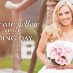 don't wear yellow on your wedding day